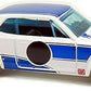 Hot Wheels 2017 - Collector # 283/365 - Nightburnerz 9/10 - Nissan Skyline H/T 2000GT-X - White / Blue Stripes & Graphics - International Card