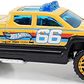 Hot Wheels 2015 - Collector # 116/250 - HW Off-Road / HW Hot Trucks - Off-Duty - Yellow - USA 'Showdown' Card