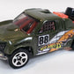 Hot Wheels 2005 - Collector # 159/183 - Off Track - Olive Green - 5 Spokes - NO 'Jerry' Tampo - USA '05 Card