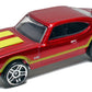 Hot Wheels 2010 - Collector # 168/240 - Hot Auction 10/10 - Olds 442 - Red Metalflake - PR5 Wheels - USA Card