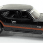 Hot Wheels 2010 - Collector # 168/240 - Hot Auction 10/10 - Olds 442 - Black Metalflake - PR5 Wheels - USA Card