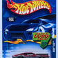 Hot Wheels 2002 - Collector # 154/240 - Olds 442 - Metallic Maroon - USA Race & Win Card