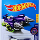 Hot Wheels 2017 - Collector # 293/365 - HW Glow Wheels 7/10 - Ollie Rocket - Metalflake Purple - USA Card