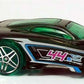 Hot Wheels 2012 - Collector # 213/247 - Thrill Racers / Ice 3/5 - Paradigm Shift - Black / # 44 - Transparent Blue Tires - USA Card