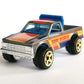 Hot Wheels 2019 - Theme / American Pickup Series 06/10 - Path Beater - Gray - Gold OR5SP Wheels - Walmart Exclusive