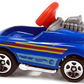 Hot Wheels 2017 - Collector # ---/365 - HW Ride-Ons 5/5 - Treasure Hunts - Pedal Driver - Blue / Circle Flame Logo on lower sides - USA Card