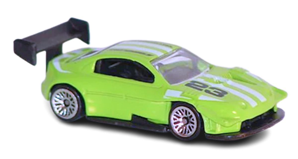 Hot Wheels 2008 - Collector # 088/196 - Web Trading Cars 12/24 - Pikes Peak Celica - Neon Green - USA Card