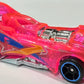 Hot Wheels 2025 - Collector # 109/250 - X-Raycers 8/10 - Power Rocket - Transparent Pink - USA Card