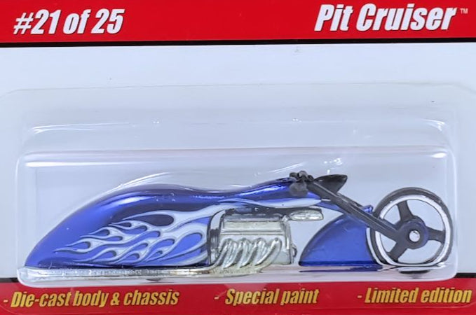 Hot Wheels 2005 - Classics Series 1 # 21/25 - Pit Cruiser - Spectraflame Blue - Metal/Metal
