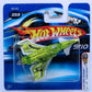 Hot Wheels 2005 - Collector # 059/183 - First Editions / X-Raycers 9/10 - Poison Arrow (Experimental Aircraft) - Transparent Green - Ineternational Short Card