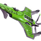 Hot Wheels 2005 - Collector # 059/183 - First Editions / X-Raycers 9/10 - Poison Arrow (Experimental Aircraft) - Transparent Green - USA '06 Card