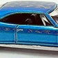 Hot Wheels 2003 - Collector # 013/220 - First Editions 1/42 - Pontiac Bonneville 1965 - Pearl Blue - Lace Wheels - USA '1968-2003' Card