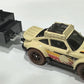 Hot Wheels 2025 - Track Fleet - Porsche 911 Off-Roader - Car = Cream / Trailer = Matte Black - Black Baja 5 Wheels on Brown Tires - NEW Casting!