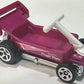 Hot Wheels 2025 - Collector # 068/250 - HW Ride-Ons 3/5 - Draggin' Wagon - Purple - White 5 Spokes - USA Card