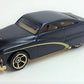 Hot Wheels 2019 - Theme / Larry Wood 50 Years of Design 01/10 - Purple Passion - Matte Black with Gold Scallop - Gold M5 Wheels - Walmart Exclusive