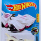 Hot Wheels 2017 - Collector # 123/365 - Street Beasts 5/10 - Purrfect Speed - White - USA 'Month' Card a Walmart Exclusive