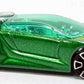 Hot Wheels 2014 - Collector # 032/250 - HW City / Speed Team - Quick N' Sik - Green  Metalflake - Trap 5 Wheels - USA Card