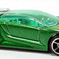 Hot Wheels 2014 - Collector # 032/250 - HW City / Speed Team - Quick N' Sik - Green  Metalflake - OH5SP Wheels - USA Card