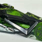 Hot Wheels 2025 - Collector # 105/250 - HW Designed By 4/5 - RD-06 - Black and Transparent Green - USA 'Let's Race' Card