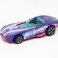 Hot Wheels 2024 - Collector # 076/250 - HW Celebration Racers 4/10 - RRRoadster - Purple / 'Women's Day' - USA Card