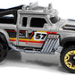 Hot Wheels 2022 - Collector # 094/250 - HW Hot Trucks 6/10 - Rally Baja Crawler - Metalflake Silver / #57 - USA 'Fast & Furious Spy Racers' Card