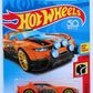 Hot Wheels 2018 - Collector # NONE - HW Daredevils 5/5 - Rally Cat - Orange - USA 50th Card