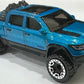 Hot Wheels 2024 - Collector # 097/250 - Factory Fresh 7/10 - New Models - '23 Ram 1500 - Blue Metalflake - IC