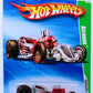 Hot Wheels 2010 - Collector # 048/240 - Treasure Hunts 4/12 - Ratbomb - Silver / Scallops - OH5SP Wheels - USA Card