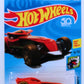 Hot Wheels 2018 - Collector # 186/365 - Street Beasts 9/10 - Ractical Racer - Orange - USA 50th Card