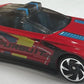 Hot Wheels 2025 - Collector # 018/250 - HW First Response 2/5 - Alpha Pursuit - Red / Pursuit - USA 'Let's Race' Card