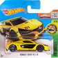 Hot Wheels 2016 - Collector # 079/250 - HW Exotics 9/10 - New Models - Renault Sport R.S. 01 - Yellow Body / Black Base - International ‘Showdown’ Short Card