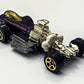 Hot Wheels 1998 - Collector # 852 - Rigor Motor - Purple - Gold 5 Spokes - Malaysia - USA 'Blue Car' Card