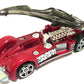 Hot Wheels 2006 - Collector # 121/223 - Track Aces 11/12 - Road Rocket - Red Body - Tinted Canopy - PR5 Wheels / Small Rear Wheels ERROR - USA 'Instant Win' Card
