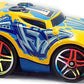 Hot Wheels 2017 - Collector # 038/365 - HW Art Cars 10/10 - Rocket Box - Yellow / 'T' on Roof - USA Card