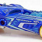 Hot Wheels 2015 - Collector # 044/250 - HW City / HW Space Team / Treasure Hunts - Rocketfire - Blue / Circle Flame Logo on Nose - USA 'Showdown' Card