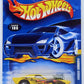 Hot Wheels 2001 - Collector # 186/240 - Rodger Dodger - Yellow - USA Card