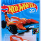 Hot Wheels 2018 - Collector # 185/365 - Street Beasts 1/10 - Scorpedo - Orange - USA 50th Card