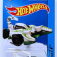 Hot Wheels 2015 - Collector # 032/250 - HW City / Street Beasts - Scorpedo - White over Green - USA 'Scan & Race' Card
