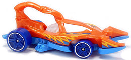 Hot Wheels 2018 - Collector # 185/365 - Street Beasts 1/10 - Scorpedo - Orange - USA 50th Card