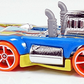 Hot Wheels 2013 - Collector # 058/250 - HW Imagination / Future Fleet - Semi-Psycho - Blue Body / Yellow Base / Orange Tires - USA Card