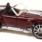 Hot Wheels 2010 - Collector # 165/240 - Hot Auction 7/10 - Shelby Cobra 427 S/C - Dark Red / White Racing Stripes - 10 Spoke Wheels - Opening Hood - USA Card