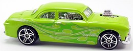 Hot Wheels 2005 - Collector # 172/183 - Shoe Box - Bright Green - PR5 Wheels - USA '06 Card
