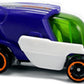 Hot Wheels 2019 - Collector # 165/250 - Experimotors 7/10 - New Models - Sky Boat - Purple &amp; White - USA Card with Factory Set Sticker
