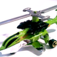Hot Wheels 2011 - Collector # 179/244 - HW City Works 9/10 - Sky Knife (Helicopter) - Bright Green - USA Card