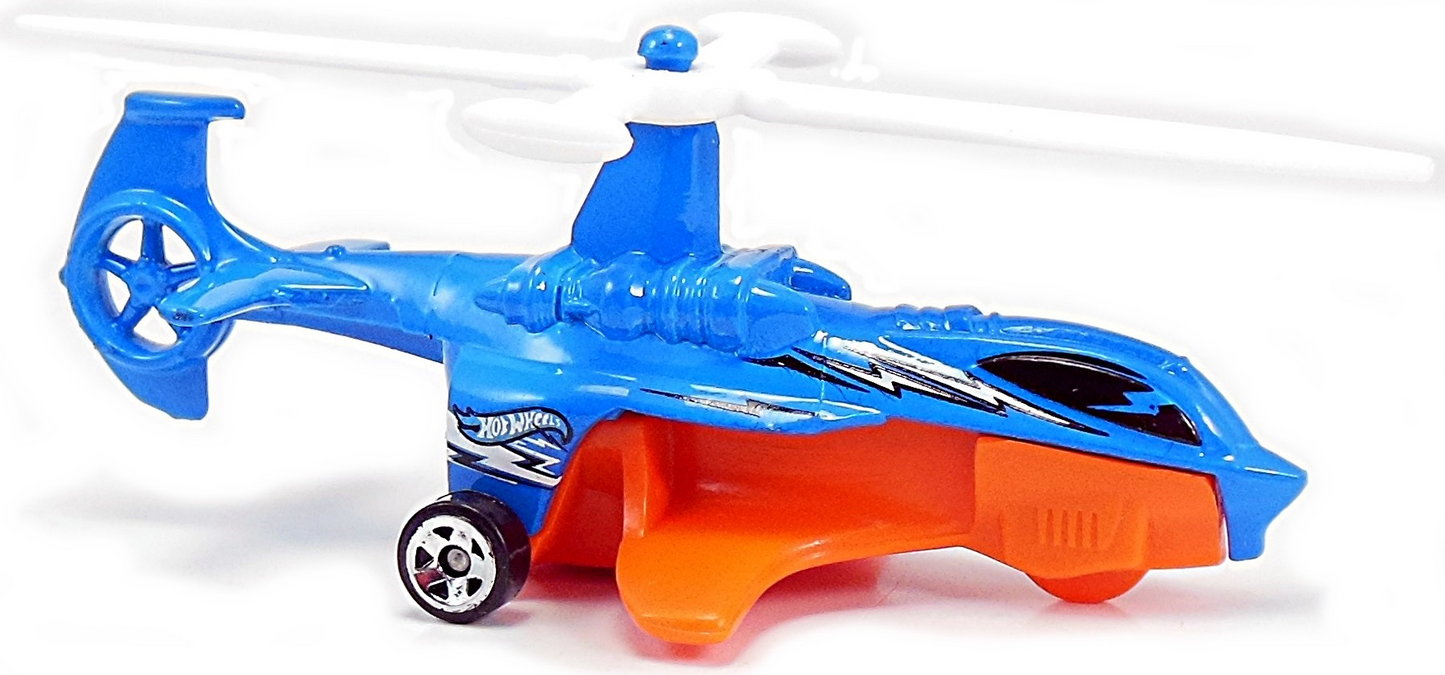 Hot Wheels 2015 - Collector # 094/250 - HW Off-Road / Sky Show - Sky Knife - Blue / Orange - USA 'Showdown' Card