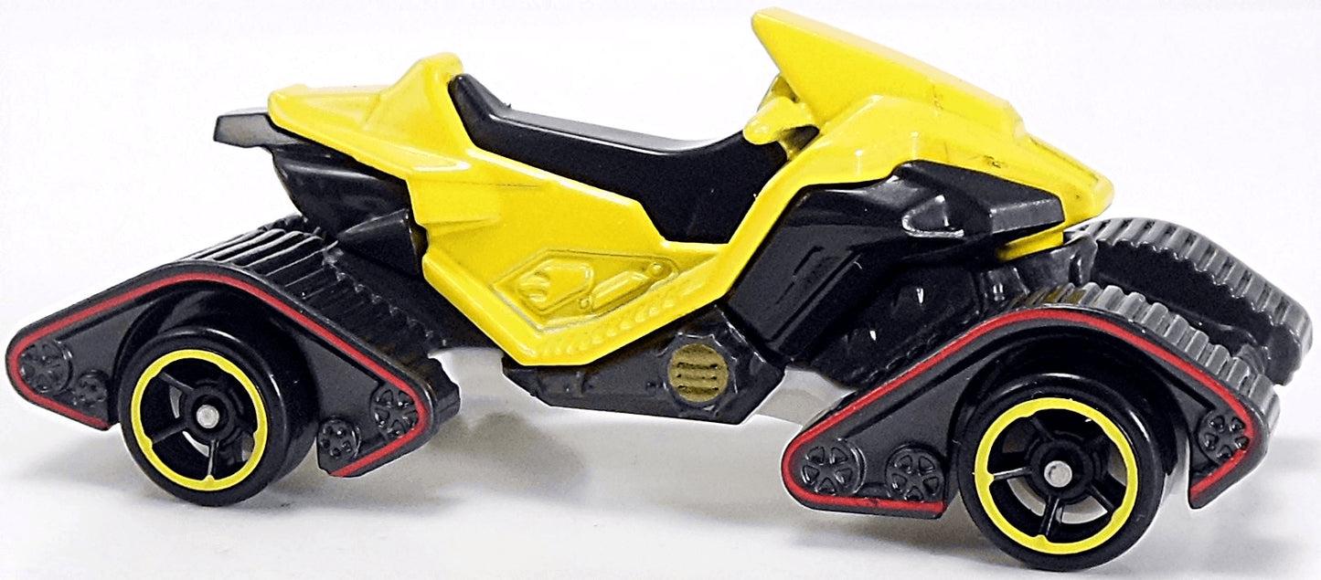 Hot Wheels 2015 - Collector # 110/250 - HW Off-Road / Ice Mountain / New Models - Snow Stormer - Yellow - USA 'Showdown' Card