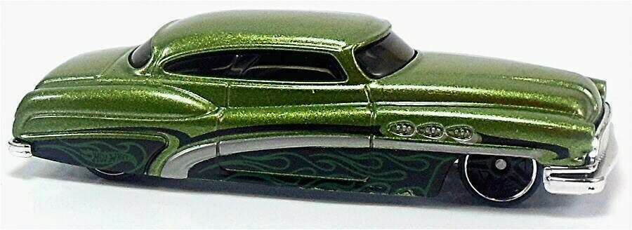 Hot Wheels 2013 - Collector # 184/250 - HW Workshop / American Turbo - So Fine - Metallic Olive Green - USA 2014 'HW Workshop' Card
