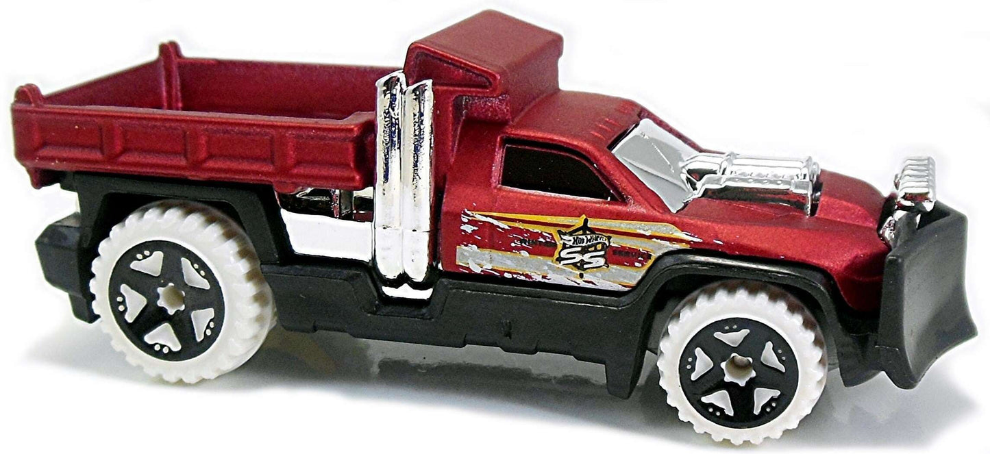 Hot Wheels 2017 - Collector # 224/365 - HW Snow Stromers 4/5 - So Plowed - Satin Red - USA Card