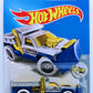 Hot Wheels 2017 - Collector # ---/365 - HW Snow Stromers 4/5 - Treasure Hunts - So Plowed - Satin Gray & Blue / Circle Flame Logo on Cab - USA Card