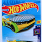Hot Wheels 2018 - Collector # 274/365 - HW Glow Wheels 5/10 - Solar Reflex - Yellow - International Card